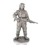 Оловянный солдатик миниатюра "Танкист, стрелок-радист"